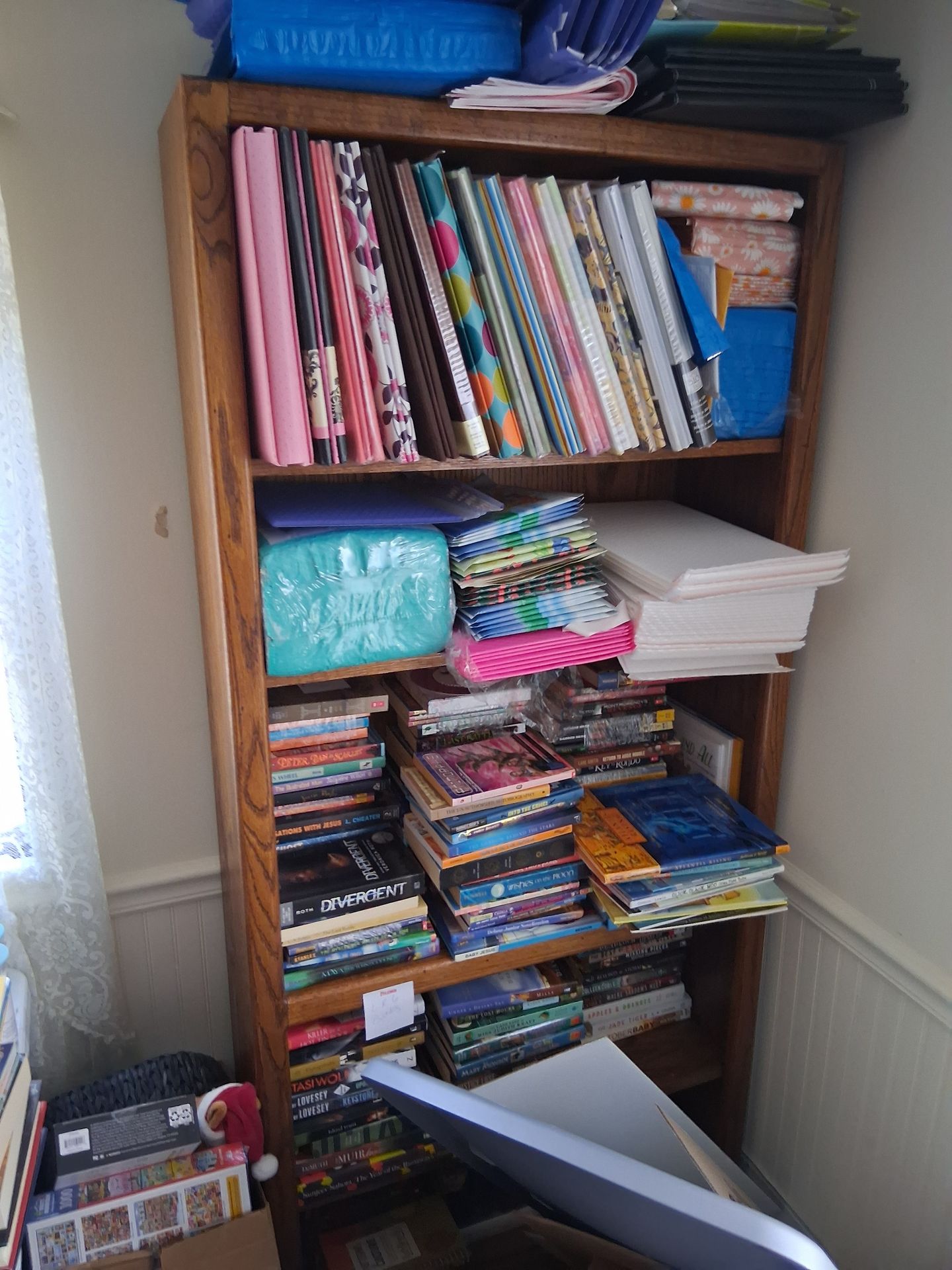 Solid wood bookcases