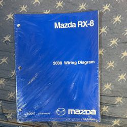 Workshop Manual And Wiring Diagram For 2008 Mazda RX-8