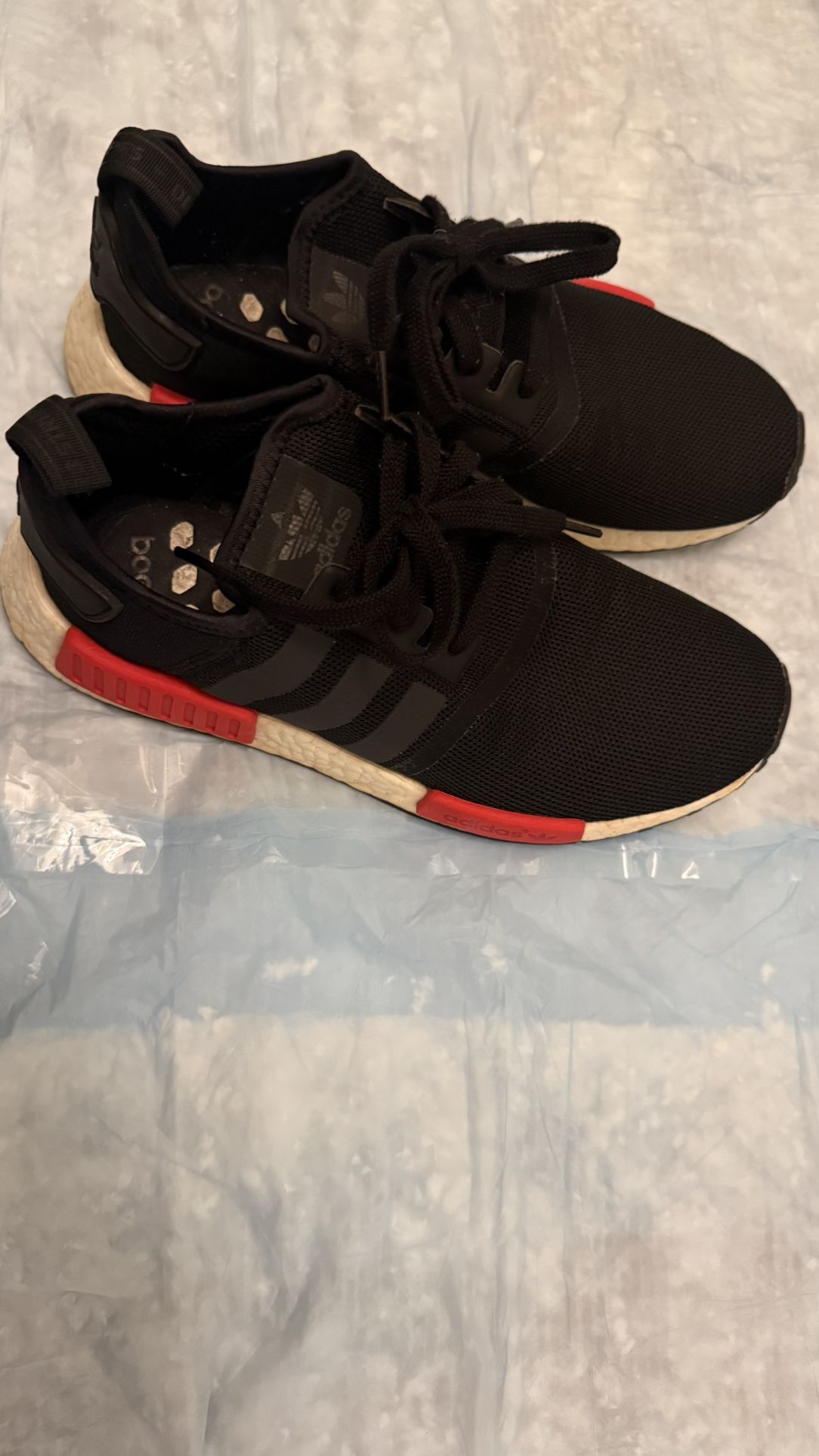 Adidas NMD Boost Black/Red – Men’s Size 9 – 70% Condition