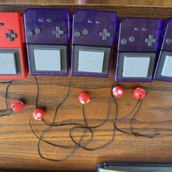 Five Vintage Pokemon Battpoke Ball Blaster