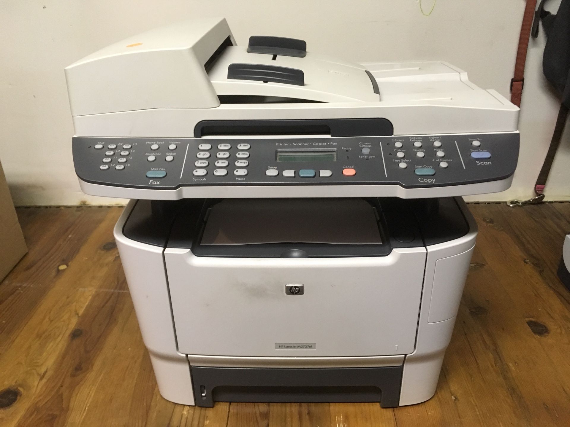 HP LaserJet M2727nf Multifunction Laser Printer/Fax/Copier/Scanner