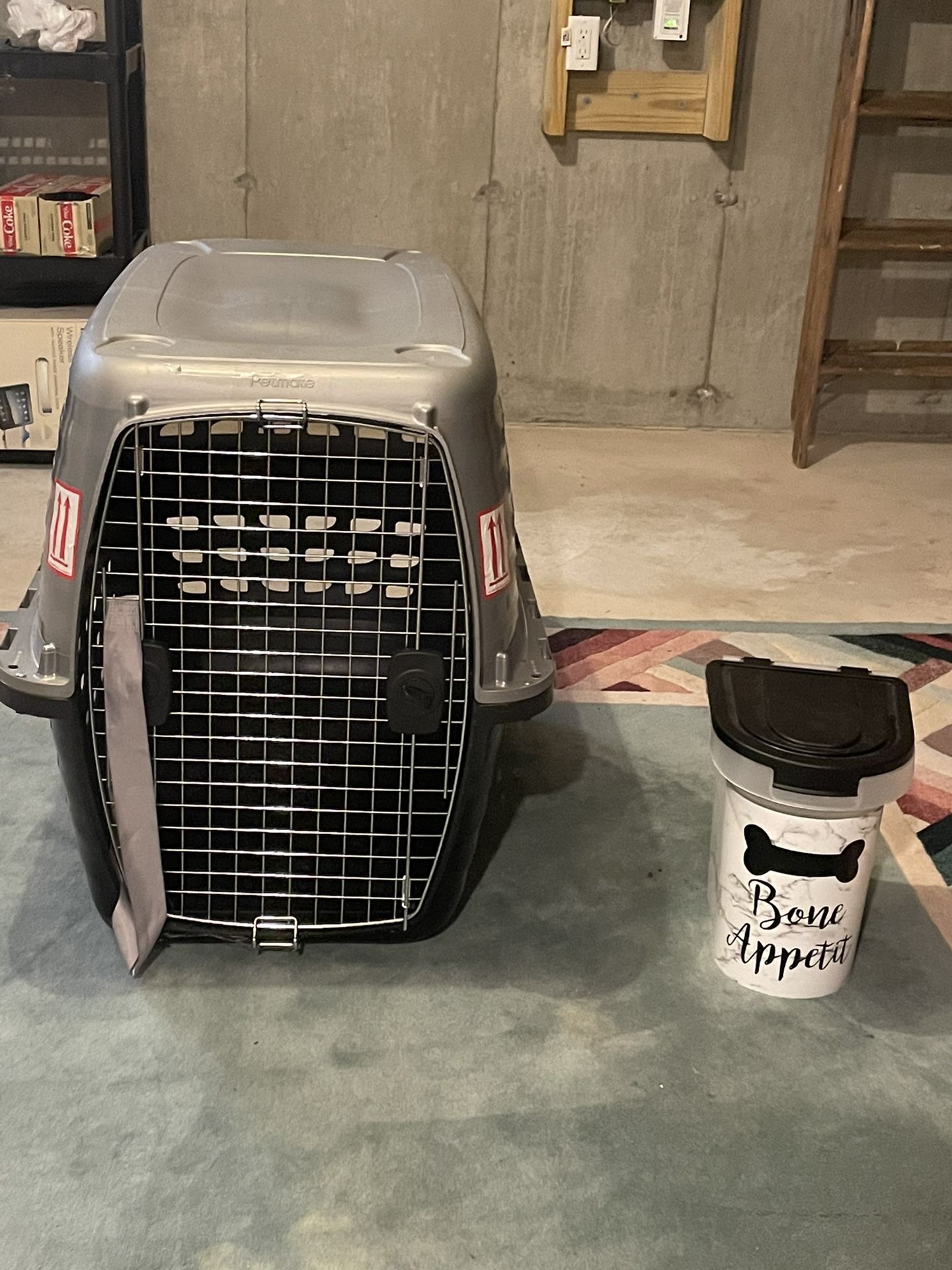 Dog Kennel Food Container