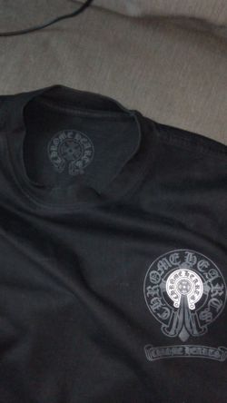 Chrome Hearts Horseshoe Logo T-Shirt (Black) – Size L