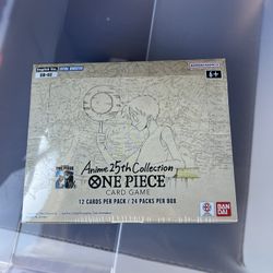 One Piece Anime 25th Collection 24 Packs Per Box EB-02
