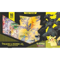 Pokemon Pikachu & zekron GX premium collection box