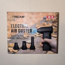 Electric Air Duster Compressed Air Replacement Wolfbox MF50 JVSCAM X3