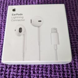 Apple Earpods Lightning Connector 