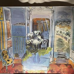 Raoul Dufy, Window Opening on Nice, France - 1928