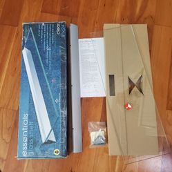 Essentials 8x24 Glass Shelf 