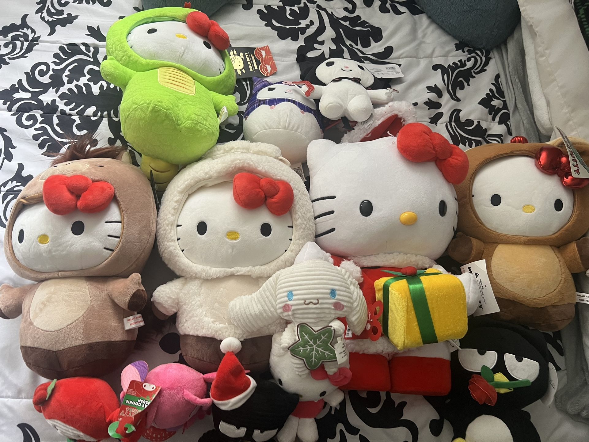 Hello Kitty Plushies 