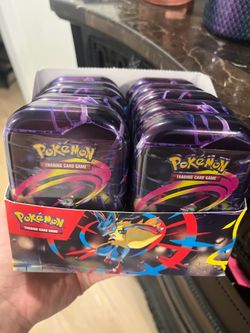 Pokemon cards mega evolutions tin