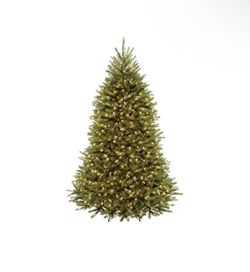 7.5 Foot Artificial Christmas Tree With LED Lights