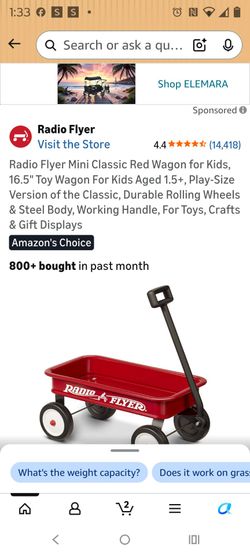 Radio flyer my first wagon brand new