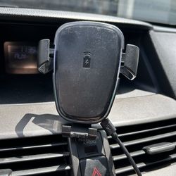 Car Phone Mount With Wireless Charging