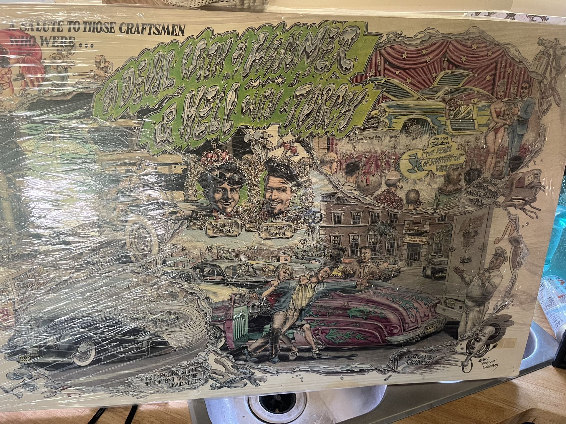 Big daddy, Roth pictures and sign photo