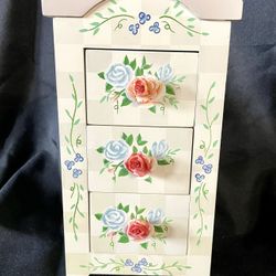 Wooden Jewelry/Accessories Chest 