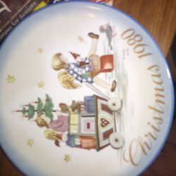 Hummel Christmas Plate 1980
