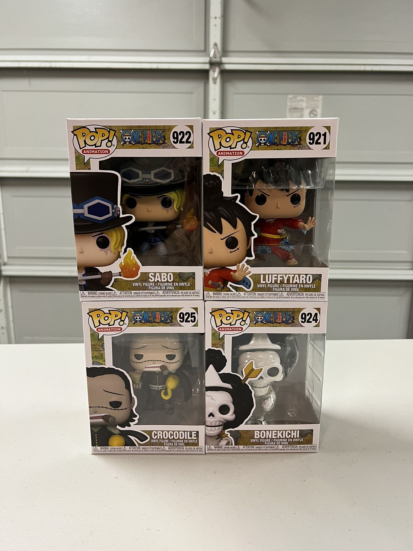 Funko Pop! Vinyl: One Piece - #921, #922, #924, #925