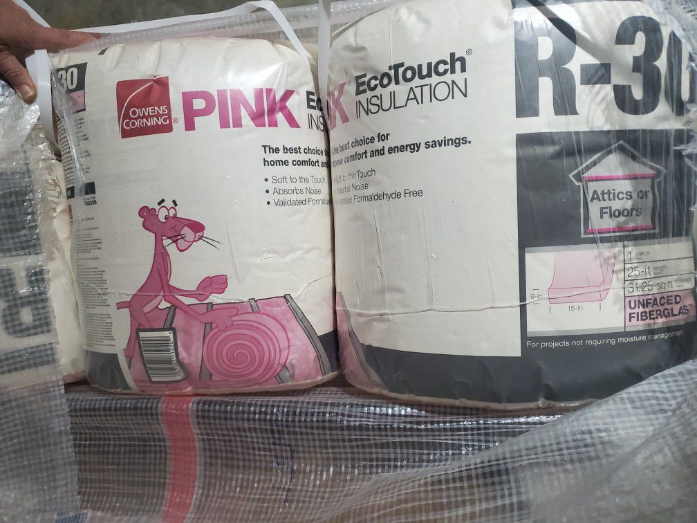Owens Corning pink insulation