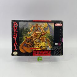Brutal Paws of Fury (Super Nintendo SNES, 1994)