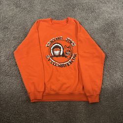 Orange Eskimo Joe's crewneck sweatshirt, Size L