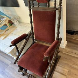 Victorian-era Style Platform Rocker