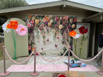 10'x8' Floral Backdrop