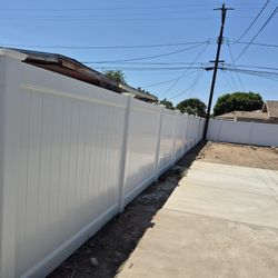 Vinyl Fence