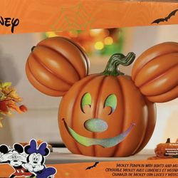 Disney Mickey Pumpkin With Lights and Music