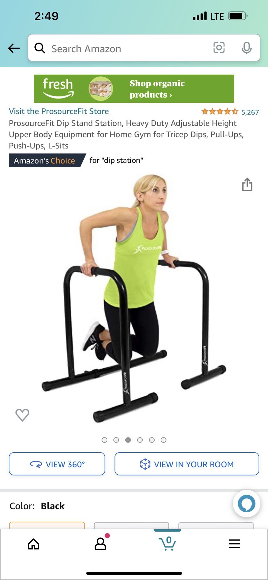 ProsourceFit Dip Stand Station, Heavy Duty 2 Available 