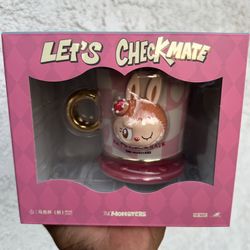 The Monster Labubu Check Mate Mug