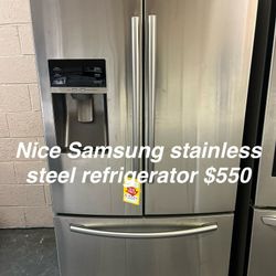 Nice Samsung Stainless Steel Refrigerator 