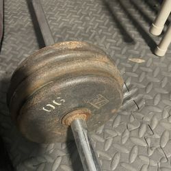 90Ibs Curl Bar