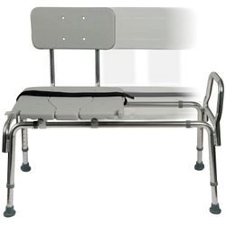 DMI Tub Transfer Bench and Shower Chair with Non Slip