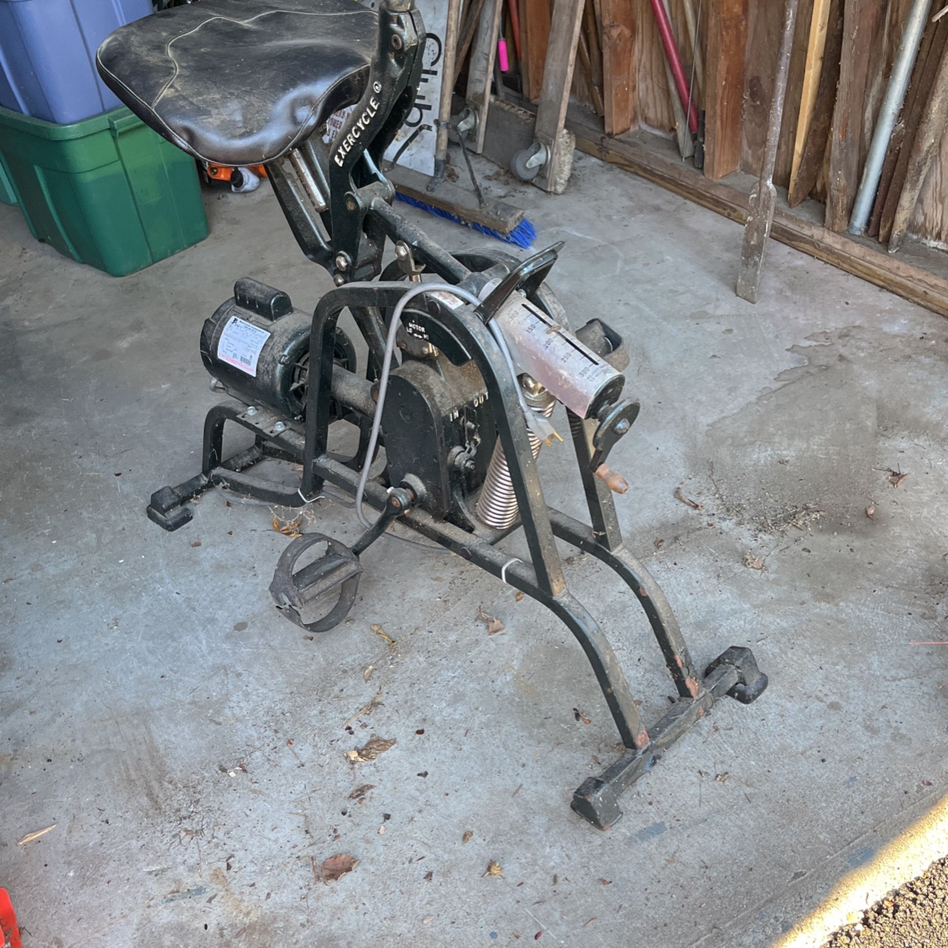 Antique Exercise Bike