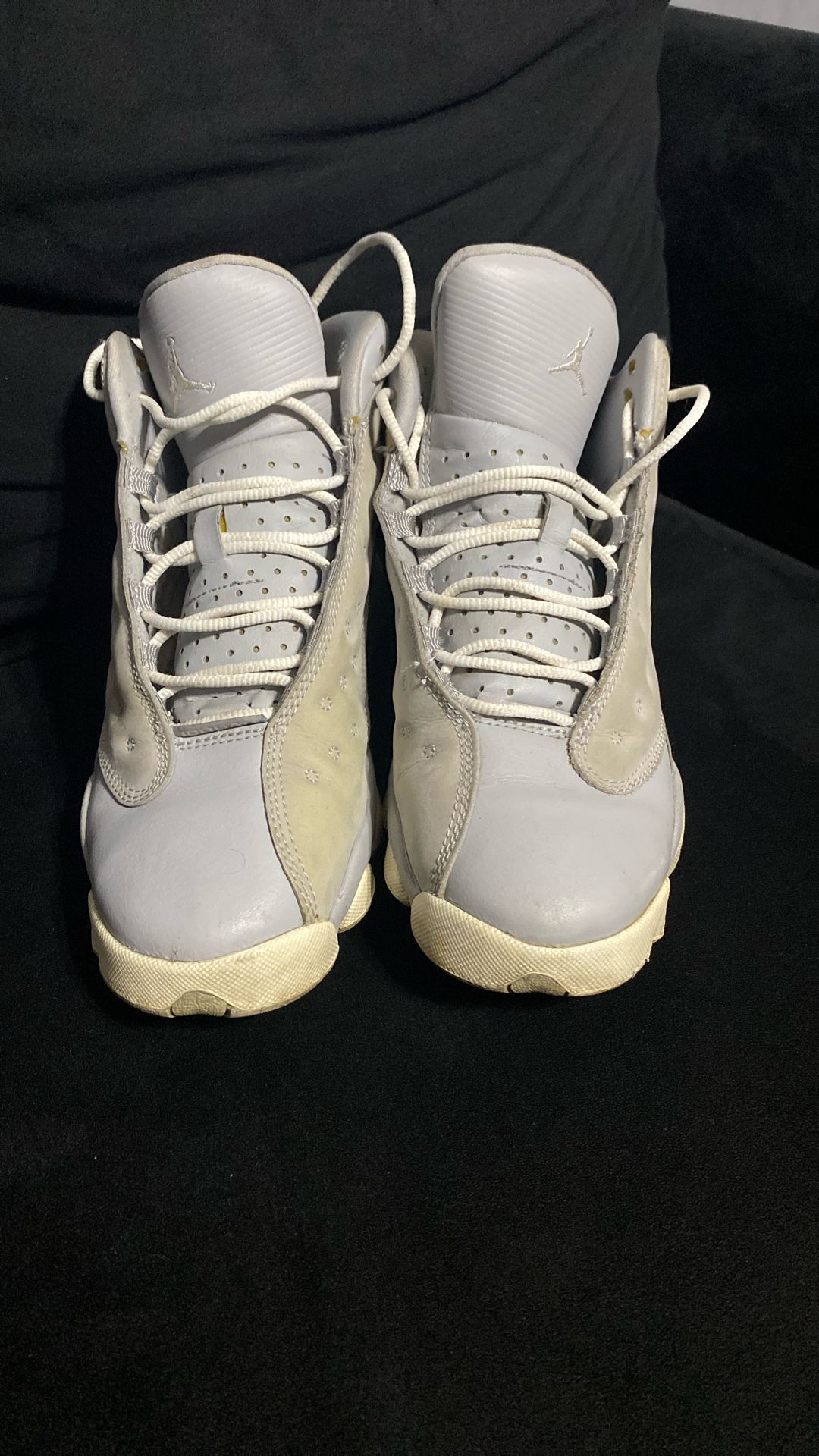 Jordan 13 Retro GG Grey Wolf And Whote
