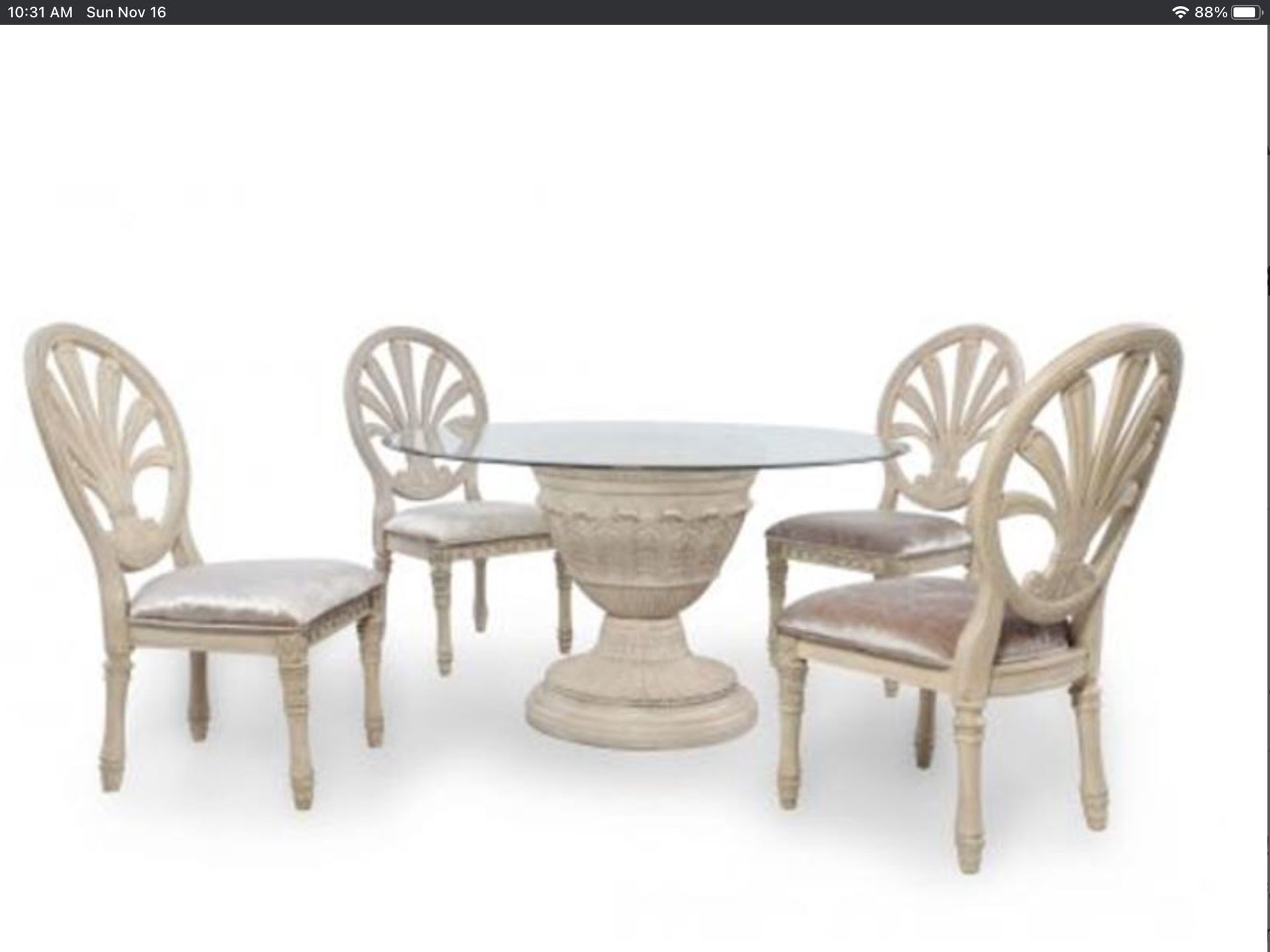 Beautiful Ornate Dining Room Set 