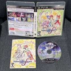 Tales of Graces F Sony PlayStation 3 PS3 2012 Complete CIB w/ Manual