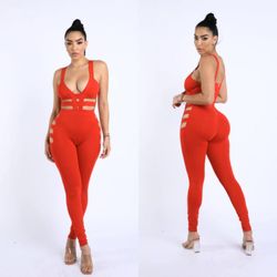 Cut Out Jumpsuit 