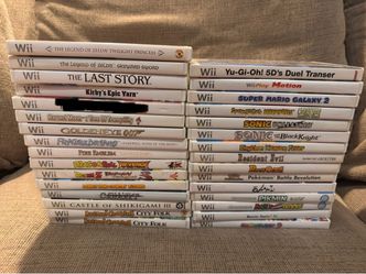 Nintendo Wii Video Games (Prices in the Pictures)