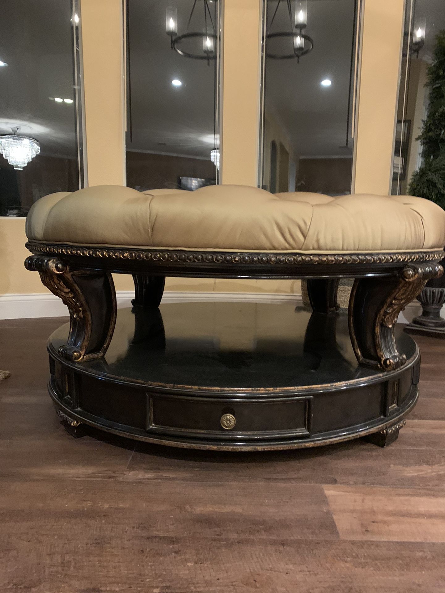 Marge Carson ottoman