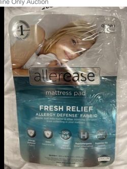 ALLEREASE QUEEN MATTRESS PAD 