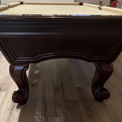 Pool Table 8ft ( Free Delivery & Set Up & New Color Felt Of Your Choice ) 