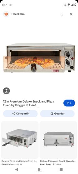 Tengo está parilla electrica para pizzas