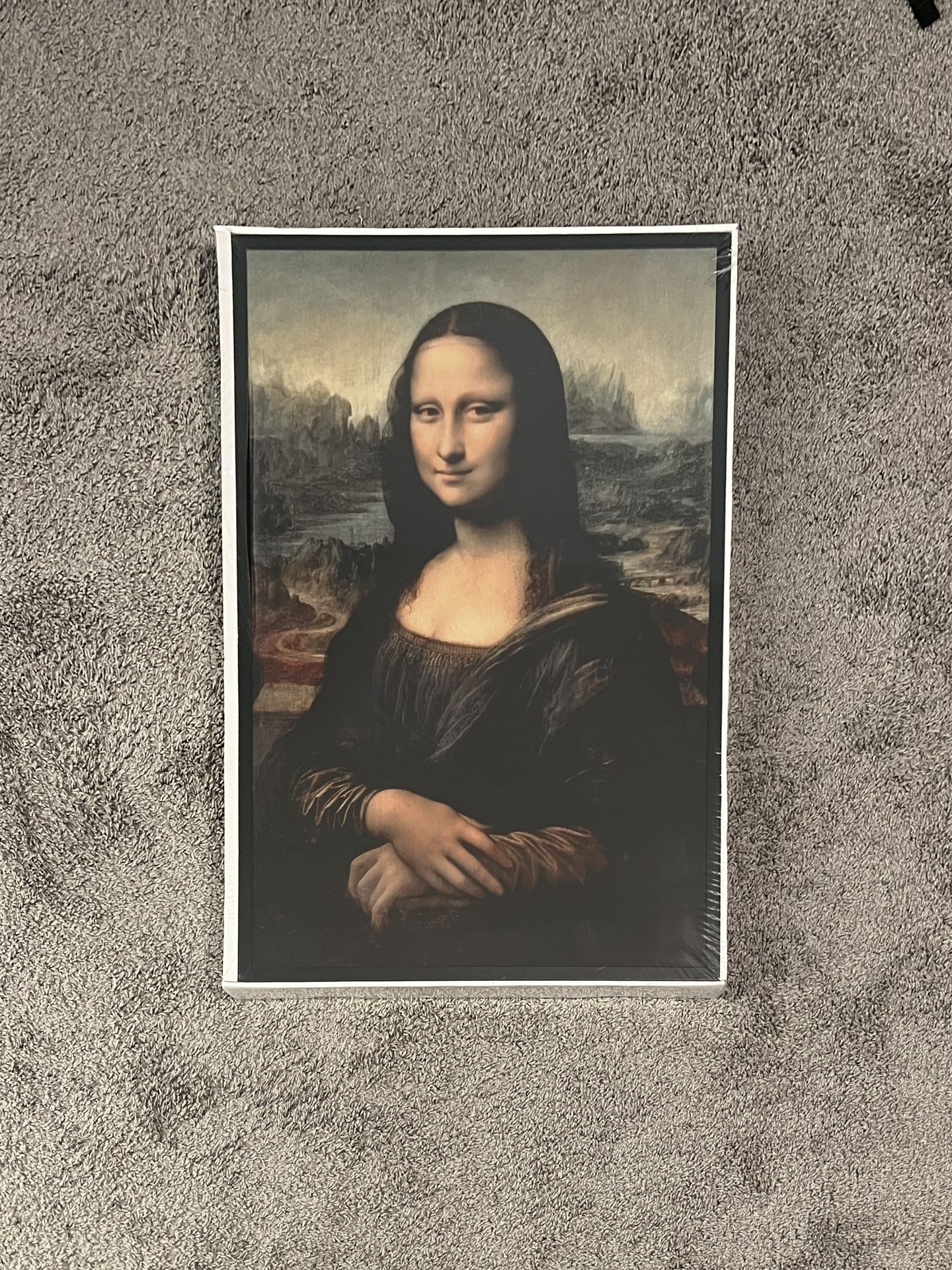 Virgil Abloh, light box,Mona Lisa backlit, Markerad IKEA 2018