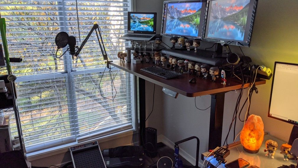 Electric Stand Up Desk 55x28