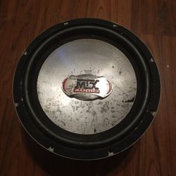 Mtx Audio 12 In Subwoofer 