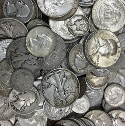 Sell me your junk silver coins, constitutional 90% or 40%.