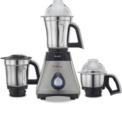 Preethi Steele 110V Mixer Grinder (3 Jars, 550W) – USA/Canada Only