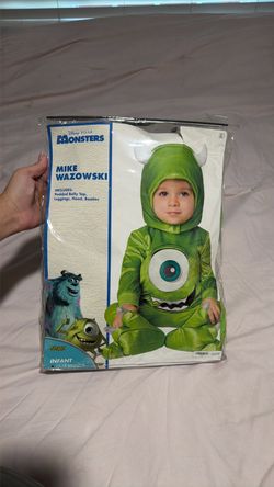 Infant mike wazowski costume